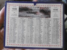 torchon calendrier 1964 d'occasion torchon calendrier 1964 d'occasion Limours