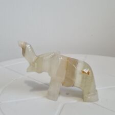 Vintage onyx elephant for sale  PLYMOUTH