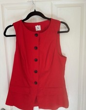 Women red waistcoat for sale  RUGBY