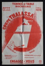 Affiche tennis table d'occasion  Nantes-