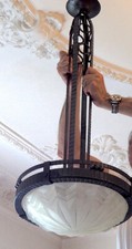 Art deco deckenlampe gebraucht kaufen  Stuttgart