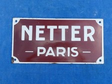 Rare plaque emaillee d'occasion  Artenay