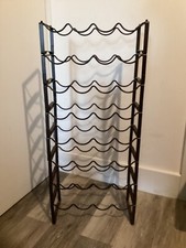 Metal stackable wine for sale  LONDON