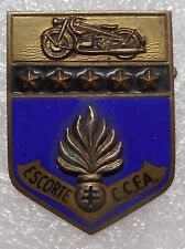 Gandarmerie escort badge d'occasion  Expédié en Belgium