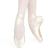 Sapatos de cetim rosa russo Pointe Entrada Pro Pointe - tamanhos mistos comprar usado  Enviando para Brazil
