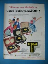 Publicite presse teppaz d'occasion  Mazamet