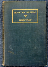 Mountain Interval by ROBERT Frost 1916 - 1st Ed., HC, comprar usado  Enviando para Brazil