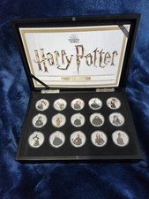 Lote de 10 moedas com estojo coleção oficial Harry Potter Proof Bradford Exchange comprar usado  Enviando para Brazil
