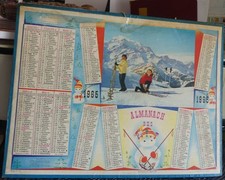 Calendrier postes 1965 d'occasion Calendrier postes 1965 d'occasion  Bourg-de-Péage