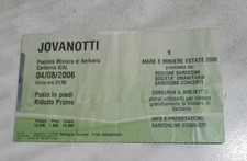 Biglietto concerto jovanotti usato  Genova