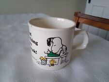 Vintage snoopy mug for sale  BALA