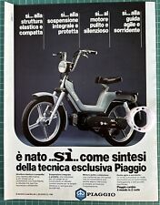 Rara pubblicita piaggio usato  Torino