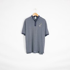 Camisa polo masculina vintage Bugs Bunny GG - azul golfe Acme roupas Looney Tunes comprar usado  Enviando para Brazil