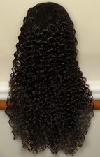Linda, 26 polegadas, 100% cabelo humano, preto jato, estilo onda de água, peruca frontal de renda comprar usado Linda, 26 polegadas, 100% cabelo humano, preto jato, estilo onda de água, peruca frontal de renda comprar usado  Enviando para Brazil