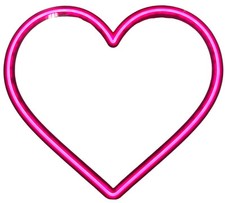 Insegna luminosa cuore usato  Vimodrone