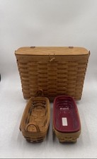 Longaberger brown wooden for sale  Minneapolis