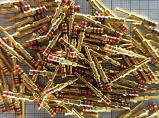 Usado, PINOS MILITARES BANHADOS A OURO NOVOS 15 GRAMAS PARA RECUPERAÇÃO DE SUCATA DE OURO ` comprar usado  Enviando para Brazil
