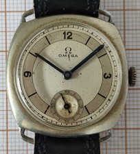 Old Omega Watch (from 1930s), cushion case, cal. 26.5 SOB T2, 29mm, needs repair, używany na sprzedaż  PL