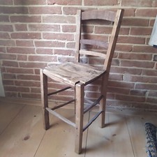 Sedia rustica artigianale usato  Vicenza
