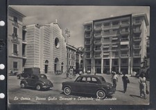 Cartolina spezia piazza usato  Italia