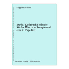 Burda kochbuch schlanke gebraucht kaufen  Donauwörth