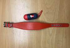 Leather dog collar for sale  EGHAM