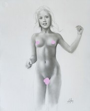 Dessin crayon double d'occasion  Paris IX