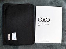 PACOTE CARTEIRA MANUAL DO PROPRIETÁRIO GENUÍNO AUDI A3 S3 RS3 2016-2020 A-926 comprar usado  Enviando para Brazil