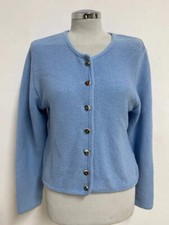 Cardigan tirolese azzurro usato  Primiero San Martino di Castrozza