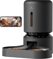 Alimentador automático PETLIBRO PL-AF203-06B com câmera, preto - Certificado recondicionado comprar usado  Enviando para Brazil