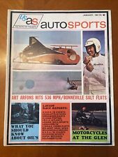 1965 US Auto sports Magazine, 536 MPH Bonneville Salt Flats Cover comprar usado  Enviando para Brazil