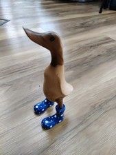 wooden duck wellies for sale  SANDY