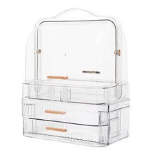 Clear stackable cosmetic for sale  BURTON-ON-TRENT