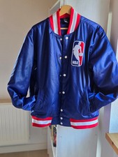 NBA Granatowa kurtka satynowa retro- styl  na sprzedaż  PL