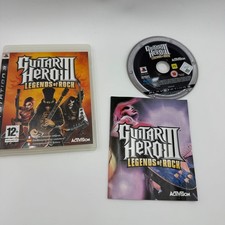Guitar Hero 3: Legends of Rock com manual Sony Playstation 3, PS3. PAL UK VRSN comprar usado  Enviando para Brazil