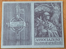 1938 tessera associazione usato  Belluno