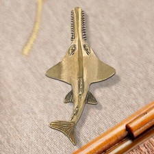 Messing gigant sägefisch gebraucht kaufen  Versand nach Germany