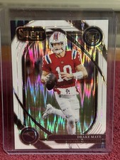 2024 Select Football Drake Maye White Shock Club Level /199 Rookie Card #218🔥🔥 comprar usado  Enviando para Brazil