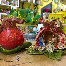 Artistico presepe siciliano usato  Trappeto
