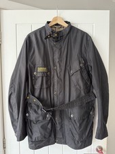 Barbour international belted for sale  HORSHAM