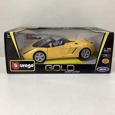 2011 Burago Gold Collezione Die-Cast Lamborghini Gallardo Spyder (H6) W#660 comprar usado  Enviando para Brazil