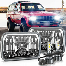 1 par de faróis de LED 7x6" H4 Hi-Lo para Toyota Hilux 1988-1997 Pickup 1982-1995 comprar usado  Enviando para Brazil