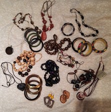 Wooden african jewellery for sale  MANCHESTER