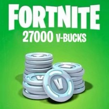 FORTNITE 27 000 V-BUCKS (NIE ODCZYT KODU D3SCRIPTI0N), używany na sprzedaż  Wysyłka do Poland