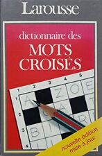 Dictionnaire mots croises d'occasion  France