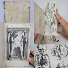 Anatomia ex Caspari Bartholini 1651 ~ Numerosas xilogravuras de anatomia ~ Velino comprar usado  Enviando para Brazil