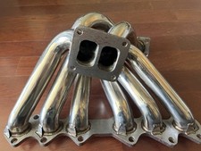 Usado, Coletor de escape T4 Twin-Scroll flange aço inoxidável turbo para Toyota 2JZ-GE comprar usado  Enviando para Brazil