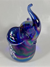 Estatueta de vidro Giftcraft opalescente azul cobalto arte elefante peso papel Taiwan comprar usado Estatueta de vidro Giftcraft opalescente azul cobalto arte elefante peso papel Taiwan comprar usado  Enviando para Brazil