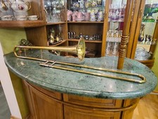 Bocal Vintage Trombone Latão Orfeu Kiev Ucrânia 1969 #567 Estojo comprar usado  Enviando para Brazil