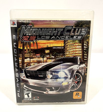 MIDNIGHT CLUB LOS ANGELES PS3 SONY PLAYSTATION 3 JOGO E ESTOJO 2008 JOGOS ROCKSTAR comprar usado  Enviando para Brazil